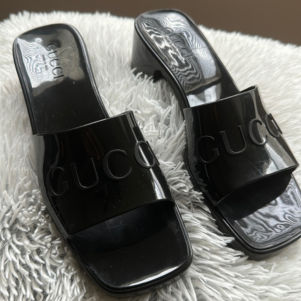 Gucci Rubber Sandals
